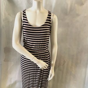 Barneys New York Sleeveless Striped Maxi Dress, XS